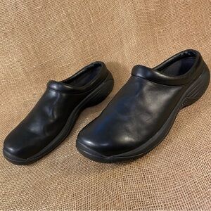 Men's Merrell Boots Shoes Slip-On Leather Encore Black Size 15